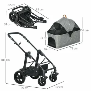 Hundeklapvogn 2in1 "Udstillingsvare" - Image 3